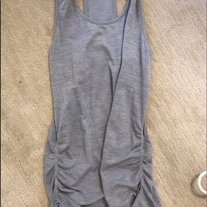 Athleta basic grey tank